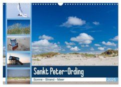 Sankt Peter-Ording. Sonne - Strand - Meer (Wandkalender 2025 DIN A3 quer), CALVENDO Monatskalender