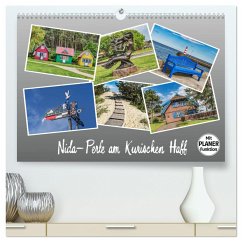 Nida - Perle am Kurischen Haff (hochwertiger Premium Wandkalender 2025 DIN A2 quer), Kunstdruck in Hochglanz