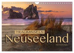 Trauminseln Neuseeland (Wandkalender 2025 DIN A4 quer), CALVENDO Monatskalender - Calvendo;Pappon, Stefanie