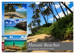Hawaii Beaches - Die schönsten Strände im Pazifik (Wandkalender 2025 DIN A4 quer), CALVENDO Monatskalender