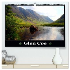 Glen Coe (hochwertiger Premium Wandkalender 2025 DIN A2 quer), Kunstdruck in Hochglanz