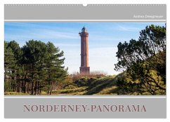 Norderney-Panorama (Wandkalender 2025 DIN A2 quer), CALVENDO Monatskalender