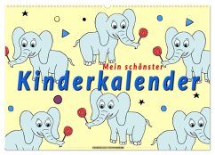 Mein schönster Kinderkalender (Wandkalender 2025 DIN A2 quer), CALVENDO Monatskalender