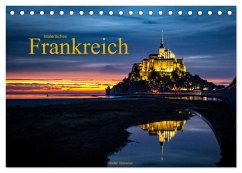 Malerisches Frankreich (Tischkalender 2025 DIN A5 quer), CALVENDO Monatskalender
