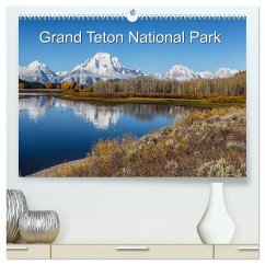 Grand Teton National Park (hochwertiger Premium Wandkalender 2025 DIN A2 quer), Kunstdruck in Hochglanz
