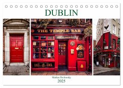 Dublin (Tischkalender 2025 DIN A5 quer), CALVENDO Monatskalender