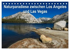 Naturparadiese zwischen Los Angeles und Las Vegas (Tischkalender 2025 DIN A5 quer), CALVENDO Monatskalender - Calvendo;Hitzbleck, Rolf