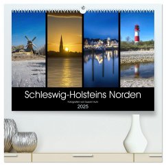 Schleswig-Holsteins Norden (hochwertiger Premium Wandkalender 2025 DIN A2 quer), Kunstdruck in Hochglanz