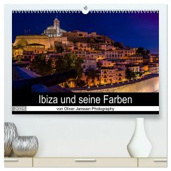 Ibiza und seine Farben (hochwertiger Premium Wandkalender 2025 DIN A2 quer), Kunstdruck in Hochglanz