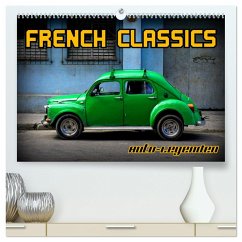 Auto-Legenden - French Classics (hochwertiger Premium Wandkalender 2025 DIN A2 quer), Kunstdruck in Hochglanz - Calvendo;Löwis of Menar, Henning von