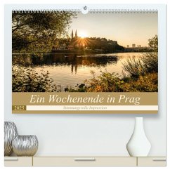 Ein Wochenende in Prag (hochwertiger Premium Wandkalender 2025 DIN A2 quer), Kunstdruck in Hochglanz - Calvendo;Steiner und Matthias Konrad, Carmen