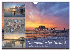 Timmendorfer Strand - Urlaubsparadies an der Ostsee (Wandkalender 2025 DIN A4 quer), CALVENDO Monatskalender - Calvendo;Potratz, Andrea