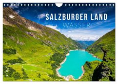 Salzburger Land. Wasser (Wandkalender 2025 DIN A4 quer), CALVENDO Monatskalender