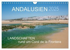 Andalusien - Landschaften rund um Conil de la Frontera (Wandkalender 2025 DIN A4 quer), CALVENDO Monatskalender - Calvendo;Müller, Doris