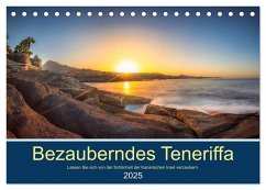 Bezauberndes Teneriffa (Tischkalender 2025 DIN A5 quer), CALVENDO Monatskalender - Calvendo;Kelle, Stephan