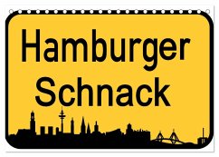 Hamburger Schnack (Tischkalender 2025 DIN A5 quer), CALVENDO Monatskalender