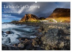 La Isla de La Gomera - Wilde Schönheit im Atlantik (Wandkalender 2025 DIN A2 quer), CALVENDO Monatskalender - Calvendo;Black alias Ulrich Schön, Raven