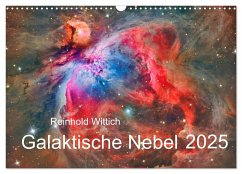 Galaktische Nebel (Wandkalender 2025 DIN A3 quer), CALVENDO Monatskalender