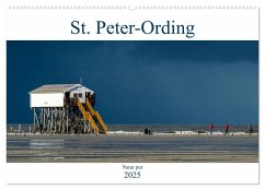 St. Peter-Ording - Natur pur (Wandkalender 2025 DIN A2 quer), CALVENDO Monatskalender - Calvendo;Blome, Dietmar