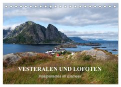 VESTERALEN UND LOFOTEN - Inselparadies im Eismeer (Tischkalender 2025 DIN A5 quer), CALVENDO Monatskalender