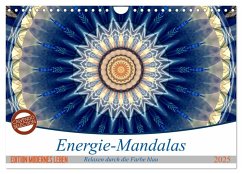 Energie-Mandalas in blau (Wandkalender 2025 DIN A4 quer), CALVENDO Monatskalender - Calvendo;Bässler, Christine