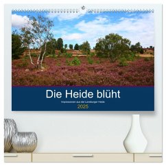 Die Heide blüht (hochwertiger Premium Wandkalender 2025 DIN A2 quer), Kunstdruck in Hochglanz Die Heide blüht (hochwertiger Premium Wandkalender 2025 DIN A2 quer), Kunstdruck in Hochglanz