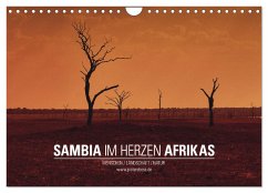 SAMBIA IM HERZEN AFRIKAS (Wandkalender 2025 DIN A4 quer), CALVENDO Monatskalender