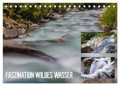 Faszination wildes Wasser (Tischkalender 2025 DIN A5 quer), CALVENDO Monatskalender