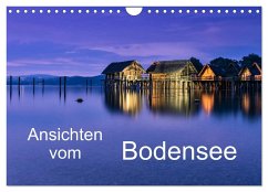 Ansichten vom Bodensee (Wandkalender 2025 DIN A4 quer), CALVENDO Monatskalender