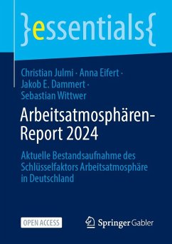 Arbeitsatmosphären-Report 2024 - Julmi, Christian; Eifert, Anna; Dammert, Jakob E.; Wittwer, Sebastian