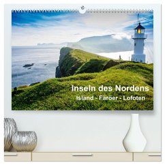 Inseln Des Nordens (hochwertiger Premium Wandkalender 2025 DIN A2 quer), Kunstdruck in Hochglanz