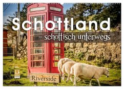 Schottland ¿ schottisch unterwegs (Wandkalender 2025 DIN A2 quer), CALVENDO Monatskalender