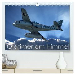 Oldtimer am Himmel (hochwertiger Premium Wandkalender 2025 DIN A2 quer), Kunstdruck in Hochglanz