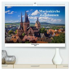 Marienkirche Gelnhausen (hochwertiger Premium Wandkalender 2025 DIN A2 quer), Kunstdruck in Hochglanz