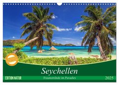 Seychellen ¿ Traumstrände im Paradies (Wandkalender 2025 DIN A3 quer), CALVENDO Monatskalender