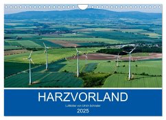 Harzvorland Luftbilder 2025 (Wandkalender 2025 DIN A4 quer), CALVENDO Monatskalender