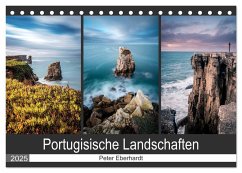 Portugisische Landschaften (Tischkalender 2025 DIN A5 quer), CALVENDO Monatskalender