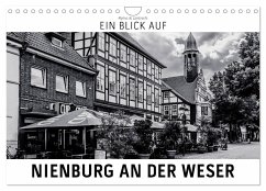 Ein Blick auf Nienburg an der Weser (Wandkalender 2025 DIN A4 quer), CALVENDO Monatskalender