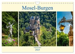 Mosel-Burgen (Wandkalender 2025 DIN A4 quer), CALVENDO Monatskalender - Calvendo;Hess, Erhard