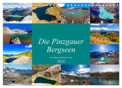 Die Pinzgauer Bergseen im schönen Salzburger Land (Wandkalender 2025 DIN A4 quer), CALVENDO Monatskalender