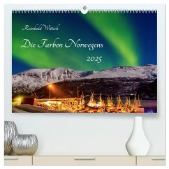Die Farben Norwegens (hochwertiger Premium Wandkalender 2025 DIN A2 quer), Kunstdruck in Hochglanz