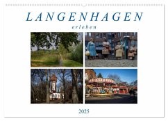 Langenhagen erleben (Wandkalender 2025 DIN A2 quer), CALVENDO Monatskalender - Calvendo;Schnellewelten