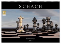 SCHACH - Spiel der Könige (Wandkalender 2025 DIN A2 quer), CALVENDO Monatskalender - Calvendo;Bleicher, Renate