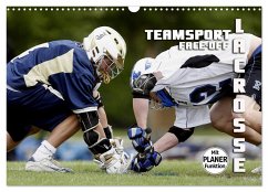 Teamsport Lacrosse - Face-off (Wandkalender 2025 DIN A3 quer), CALVENDO Monatskalender