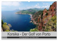 Korsika - Der Golf von Porto (Wandkalender 2025 DIN A2 quer), CALVENDO Monatskalender