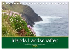 Irlands Landschaften (Tischkalender 2025 DIN A5 quer), CALVENDO Monatskalender