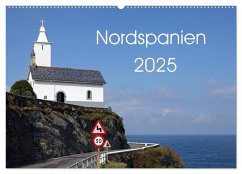 Nordspanien (Wandkalender 2025 DIN A2 quer), CALVENDO Monatskalender