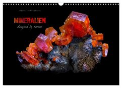 MINERALIEN designed by nature (Wandkalender 2025 DIN A3 quer), CALVENDO Monatskalender