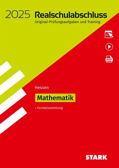 Cover STARK Original-Prüfungen und Training Realschulabschluss 2025 - Mathematik - Hessen