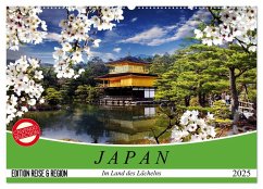 Japan. Im Land des Lächelns (Wandkalender 2025 DIN A2 quer), CALVENDO Monatskalender